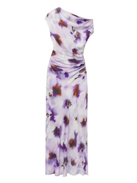Poppy One Shoulder Satin Gown